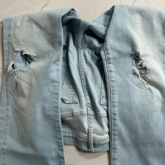 NWT MOTHER the hustler ankle fray Not SO Chill Pill size 28 - Picture 14 of 15